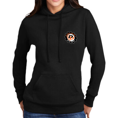 Double Decker Auto - Ladies Core Fleece Pullover Hooded Sweatshirt - LPC78H Thumbnail