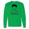 Heavy Cotton 100% Cotton Long Sleeve T Shirt Thumbnail