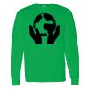 Heavy Cotton 100% Cotton Long Sleeve T Shirt Thumbnail
