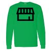 Heavy Cotton 100% Cotton Long Sleeve T Shirt Thumbnail