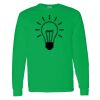 Heavy Cotton 100% Cotton Long Sleeve T Shirt Thumbnail