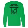 Heavy Cotton 100% Cotton Long Sleeve T Shirt Thumbnail