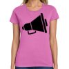 Ladies Heavy Cotton 100% Cotton T Shirt Thumbnail