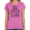 Ladies Heavy Cotton 100% Cotton T Shirt Thumbnail