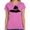 Ladies Heavy Cotton 100% Cotton T Shirt Thumbnail