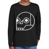 Youth Heavy Cotton 100% Cotton Long Sleeve T Shirt Thumbnail