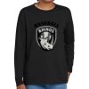 Youth Heavy Cotton 100% Cotton Long Sleeve T Shirt Thumbnail