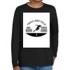 Youth Heavy Cotton 100% Cotton Long Sleeve T Shirt Thumbnail