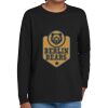 Youth Heavy Cotton 100% Cotton Long Sleeve T Shirt Thumbnail
