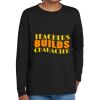 Youth Heavy Cotton 100% Cotton Long Sleeve T Shirt Thumbnail