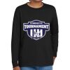Youth Heavy Cotton 100% Cotton Long Sleeve T Shirt Thumbnail