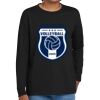 Youth Heavy Cotton 100% Cotton Long Sleeve T Shirt Thumbnail