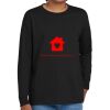 Youth Heavy Cotton 100% Cotton Long Sleeve T Shirt Thumbnail