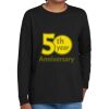 Youth Heavy Cotton 100% Cotton Long Sleeve T Shirt Thumbnail