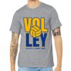 Unisex Heather CVC Short Sleeve Tee Thumbnail